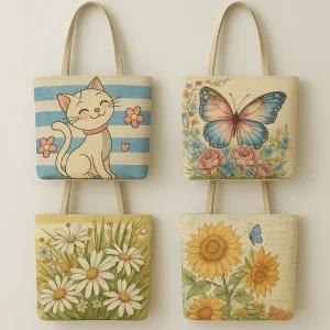 태양아로마향 여성 패션 여행 유모차 기저귀 가방 귀여운 캐릭터 숄더백 KB01