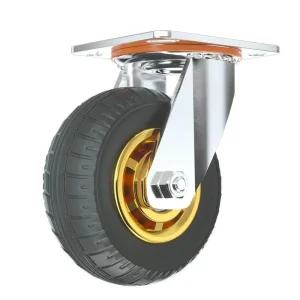 4인치 발포바퀴 5인치 카트 고무 바퀴 대차 작업용 부품 발포