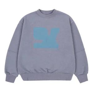 [롯데백화점]블루테일 소매 절개 바이올렛 맨투맨AYI1TS03VI