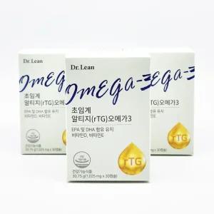 닥터린 초임계 알티지 오메가3 30정 x 3박스