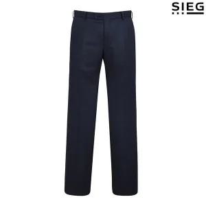 [하프클럽/신원아울렛]네이비 모직 정장 팬츠 PFPAI2221 H