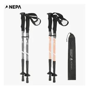 네파 행사남여 공용 하이스피릿 4단 카본 듀얼 등산 쌍스틱 스틱케이스포함 7JC9012 379174