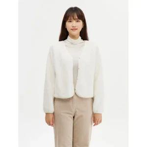 탑텐 여성 보아 본딩 가디건MSE4TC2911 MSE4TC2911
