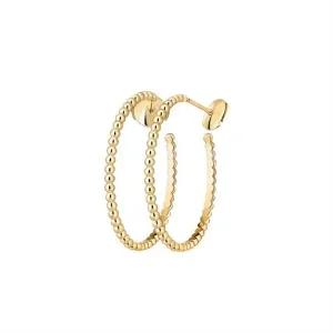 [반클리프앤아펠]반 클리프 앤 아펠 뻬를리 골드 비즈 후프 이어링 VCARO3YD00 143136216