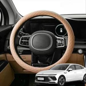 고품질 핸들카바 쏘나타 시리즈 핸들커버 순정형 디엣지 쿠션 순정핸들커버 스티어링휠 핸들열선 (WFJHSLB)