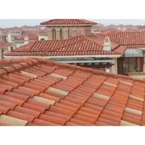 스페니쉬기와 점토 기와 지붕 장식 판넬 주택 한옥 별장 기왓장