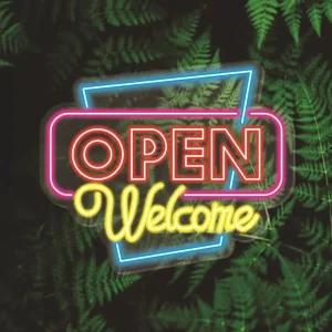 리모콘 네온등 실내 간판 오픈 LED OPEN 개업선물 영업중
