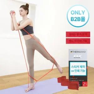 세라밴드 스트래칭 정리운동용 고리있는 밴드 T9243