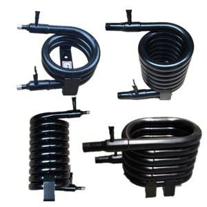 코일 히트 카페 펌프 히트펌프 열교환기 냉각기 제빙기 응축기 수냉식 용접 수냉식파이프