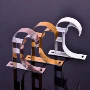 커튼 브래킷 고정 홀더 창 거실 장식 막대 받침대 봉 (WFJQE7L)