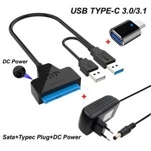 cd 리더기 롬 외장 외부 SSD HDD 하드 드라이브 ROM 광학 SATA III 3 USB 3.0 케이블 12V 2A DC 전원 어댑터 데스크탑 PC 노트북