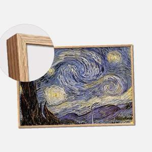 퍼즐 1000피스퍼즐 별이 빛나는 밤에+오크(알루미늄 액자)