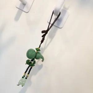 액막이 호리병 차걸이 룸미러 연꽃 풍수소품 부적 차걸이