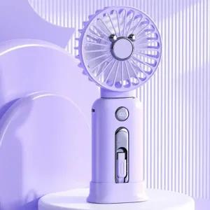 [골드스마일]손선풍기 여행용 여름필수템 충전기와 선풍기를 동시에 사용 가능