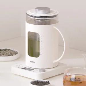 하츠 전기 티포트 분유포트 내열유리 주전자 CKT-1000TS(WH)