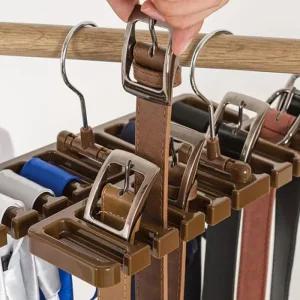 온더벨라 10구 벨트걸이 스카프걸이 넥타이보관렉 1+1