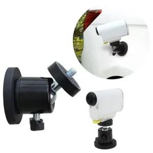 고품질 무타공 볼헤드 자석 거치대 스탠드 카메라 램프 조명 차량용 마그네틱 삼각대 (WFJVQVC)