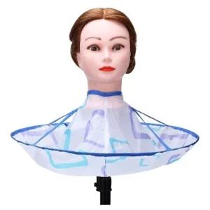 이발보 망토 가운 DIY 헤어컷 스타일링 방수 앞치마 (WFJVUVO)