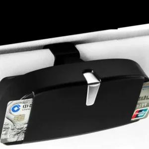 차량수납 선글라스 케이스 안경 클립 원터치 보관통 차량수납 보관통