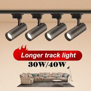 레일등 레일 조명 천장 인테리어 LED 트랙 라이트 세트 조절식 고정장치 침실 주방 거실 장식 220V 30W