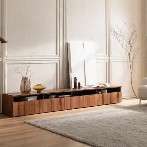 카르멘 TV다이 낮은 거실장 티비장 2400 (기본형)