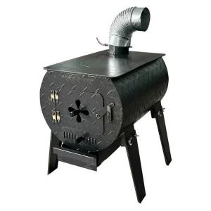 거꾸로타는 화목난로 연통 화목 불멍 캠핑 스토브 난방 장작