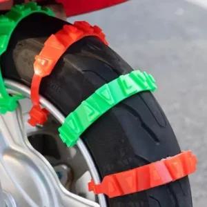 오토바이 바이트 타이어 스노우체인 케이블타이형 1p (WFJY2LO)