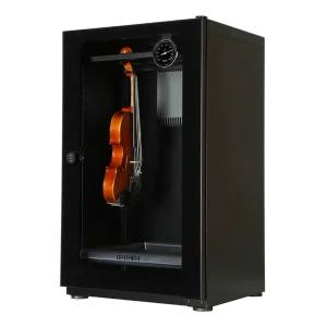 기타 보관함 스마트 전자 악기 바이올린 제습 캐비넷 보관함-캐비닛 3개(유리문 +자물쇠)