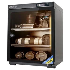 디지털 렌즈보관함 카메라 건조 습기 흡수 캐비닛 보관함 -3단(32L)-CNC 항습+렌즈 패드