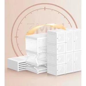 플라스틱 접이식 옷장 수납장 드레스룸 침실 이불