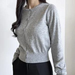 캐시미어 여성 가디건 봄 가을 여자 니트 가디건 4색 니트가디건 여성가디건 니트티 카디건