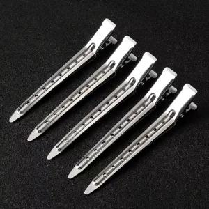 볼륨집게핀 앞머리고정핀 미용실핀 5P 세트 미용실집게 철핀