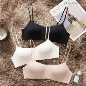 이너퀸 프리수 여성용 노와이어 심리스 노라인 2후크 브라 브래지어 베이직 기본 무지 베이직노와이어브라
