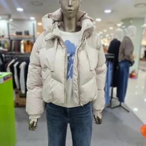 시슬리/애플아울렛/푸퍼 하이넥 후드 구스 다운 패딩 점퍼 SAPDC5561