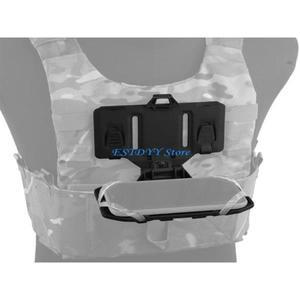 G6DE 전술적으로 플레이트 캐리어 접힌 항해 보드 조끼 흉부 전화 마운트