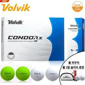 볼빅 화이트카본 우레탄 골프공 콘도르x CONDOR X 4피스