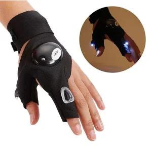[콩심팥심]글로브라이트 야간낚시 작업 조명 LED 장갑