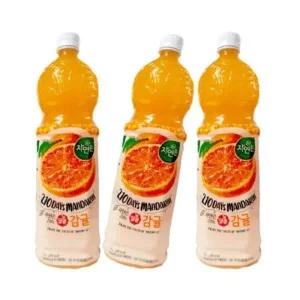 자연은 웅진 감귤 1.5L x 3개입