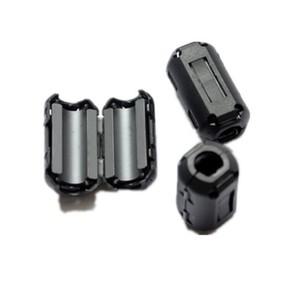 고주파 페라이트 필터  3.5MM  검정색  플라스틱 클립 소프트 코어  니켈  아연  방지 5 개