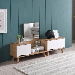 좌식화장대+거실장 세트 60cm P00000KW