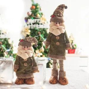 플라워트리 크리스마스 산타 인형 대형장식 키크는그린 50cm 소품