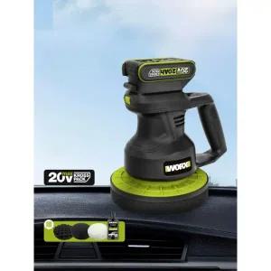 최고급 WORX WU858 충전식 연마기 자동차 왁싱 광택기 가정용 광택 벌크형