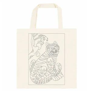 토단 (취미키트) 까치호랑이 에코백