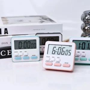 [콩심팥심]무소음 스톱워치 타이머시계 공부타이머 타임워치 수험생스톱워치