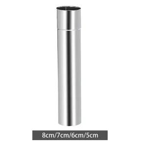 보일러연통 스텐 화목난로 자바라 20인치 굴뚝 연장 튜브 스테인리스 스틸 피팅 스토브 파이프