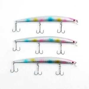 [콩심팥심]루어 플로팅 농어 3p세트 방어 미노우 18cm