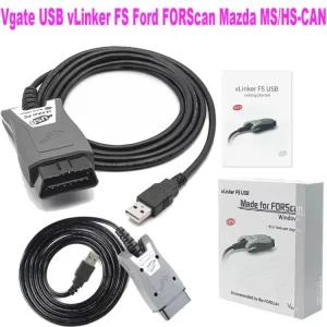 포드 용 자동차 단 12/24V OB 마즈다 차량공구 DII vLinker FOcan 스캐너 ELM327 /MSC FS 도구