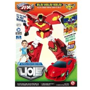 고품질 헬로카본 원터치 로봇 변신 자동차 장난감 나이트 (WBB504E)