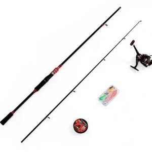 [콩심팥심]2.1m 릴 낚시대 세트 루어낚싯대세트 스피닝릴