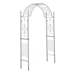 정원아치 소품 장미 철제 장미아치 조경 흰색 용품